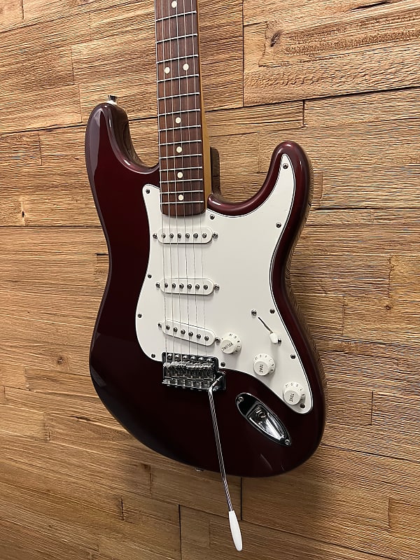 Fender Standard Stratocaster 1998 Made in Mexico - Midnight Wine Red 8lbs  6oz w/hard case
