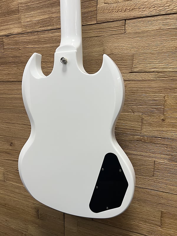  Epiphone SG Standard, Lefty Alpine White : Musical Instruments
