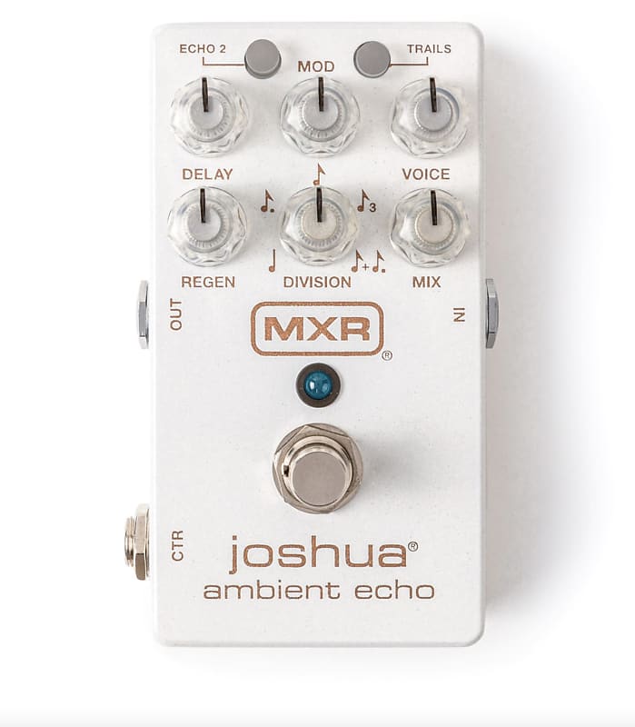 MXR M309 Joshua Ambient Echo delay pedal 2024- White. New
