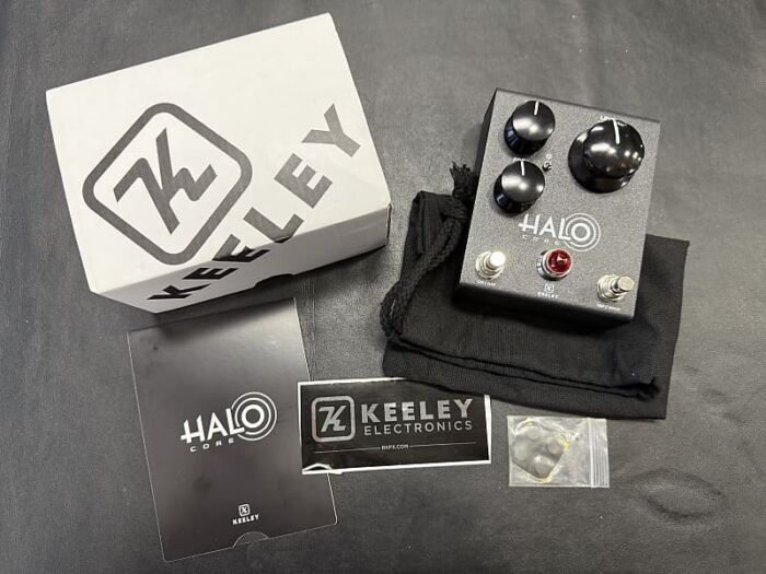 Keeley Halo Core Andy Timmons Signature Delay Pedal 2024 - Black w/box. Mint!