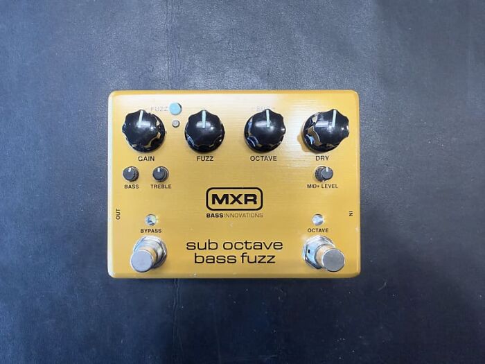 MXR M287 Sub Octave Bass Fuzz Pedal - Orange- Pre owned