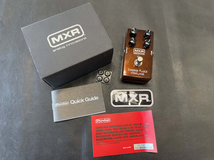 MXR M84 Bass Fuzz Deluxe pedal - Copper- Pre owned w/box