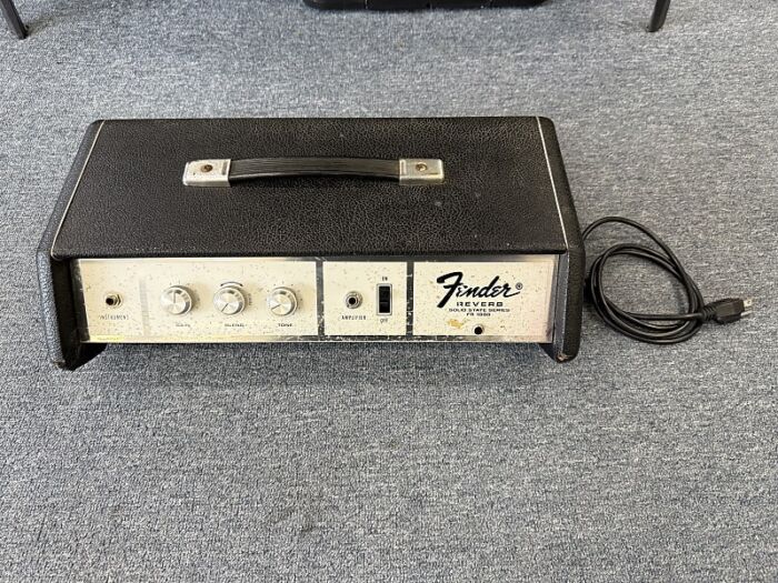 Fender FR-1000 Solid State Reverb Unit - Amp top USA made 1968 - 1973