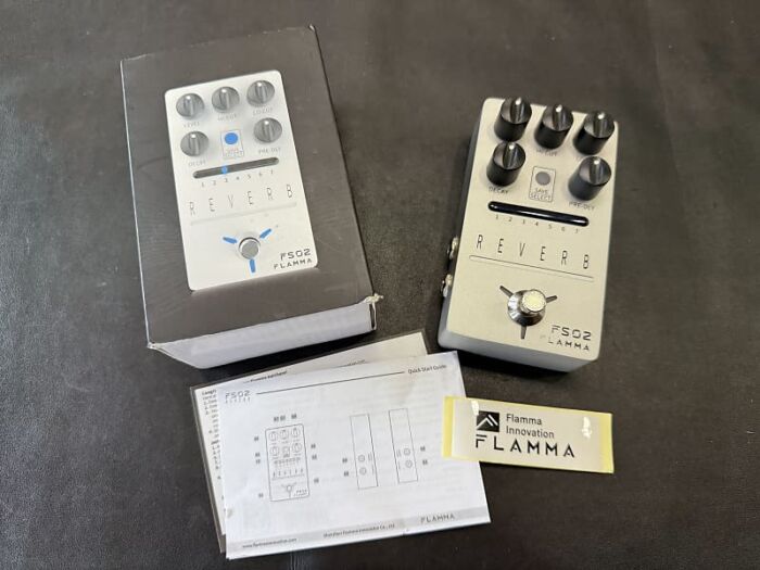 Flamma FS02 Stereo Reverb Pedal w/box