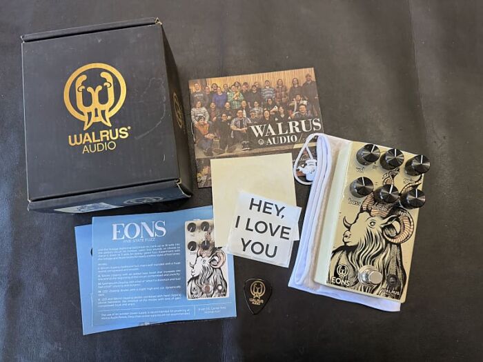 Walrus Audio Eons Five-State Fuzz Pedal  - w/box + paperwork