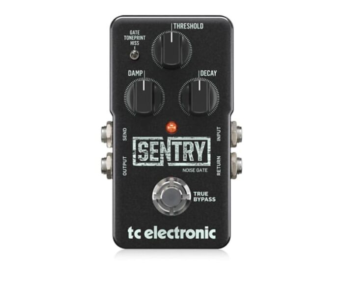 TC Electronic Sentry Noise Gate Pedal- Black- Open Box