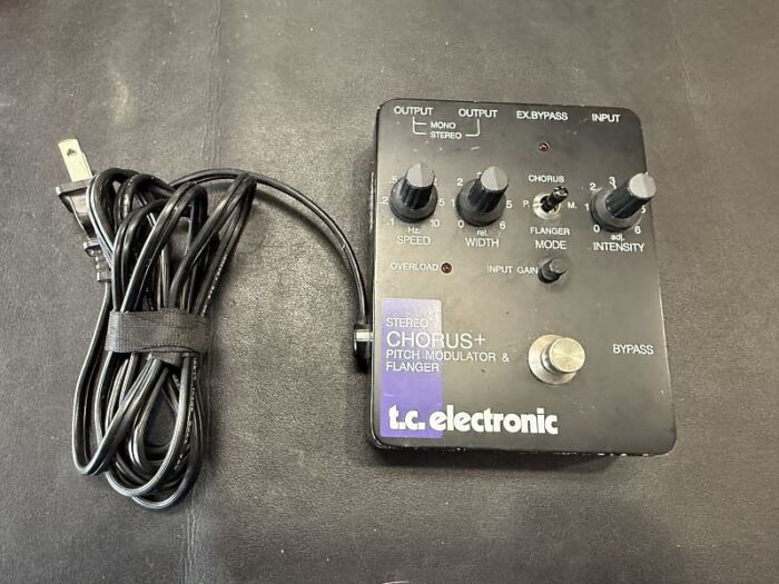 TC Electronic Stereo Chorus + Pitch Modulator & Flanger Pedal - Pre owned