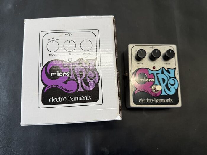 Electro-Harmonix Micro Q-Tron Envelope Filter Pedal 2006 - Present - w/box