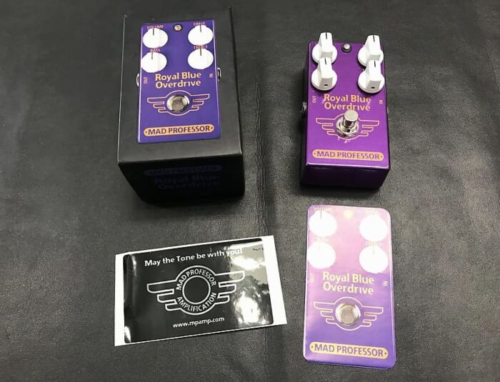 Mad Professor Royal Blue Overdrive Pedal  New!