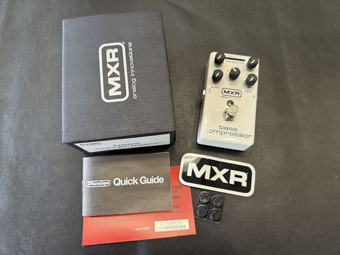 MXR M87 Bass Compressor Pedal 2011 - Present - pre owned w/box + paperwork