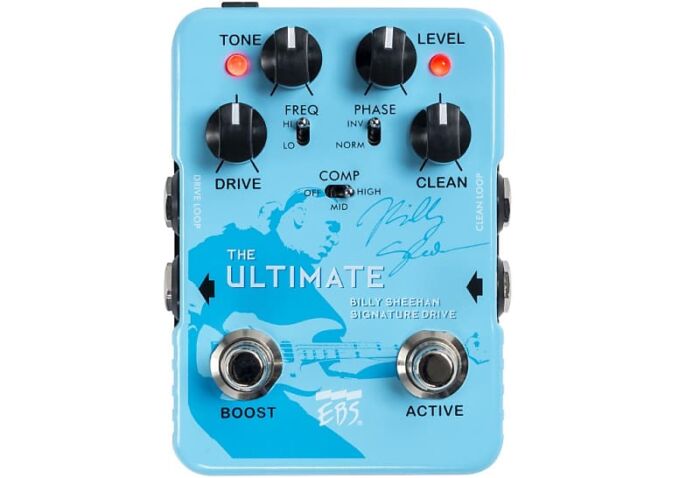 EBS The Ultimate Billy Sheehan Drive Pedal   New!