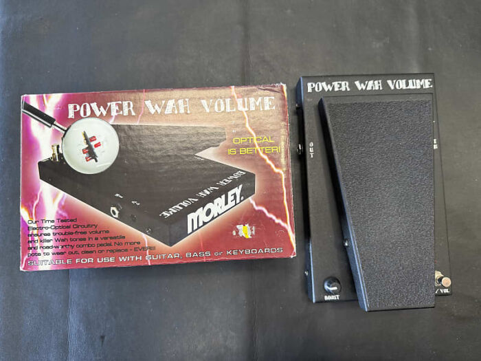 Morley PWOV Power Optical Wah/Volume Pedal 2010s - Black w/box